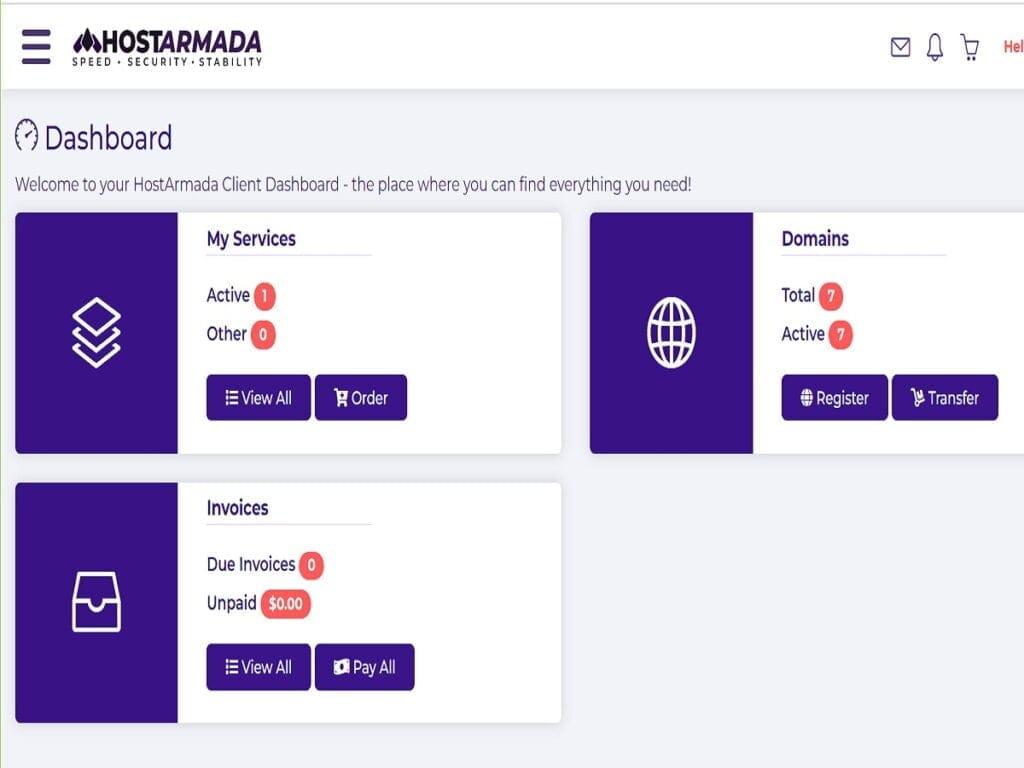 01 login to host dashboard and tap domains