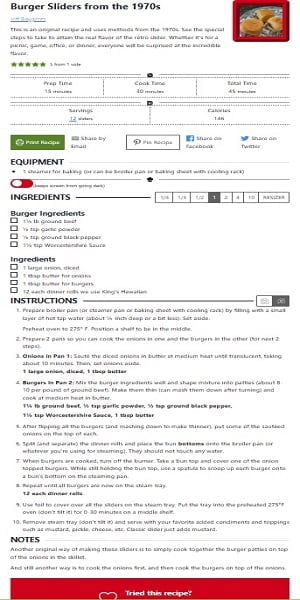 Recipe Block Example - Preferred Structure