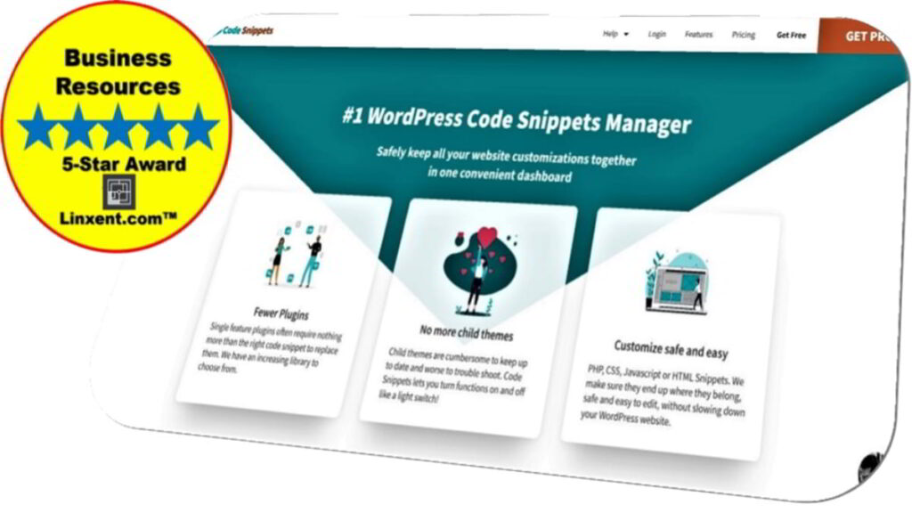Linxent.com™ code snippets pro award
