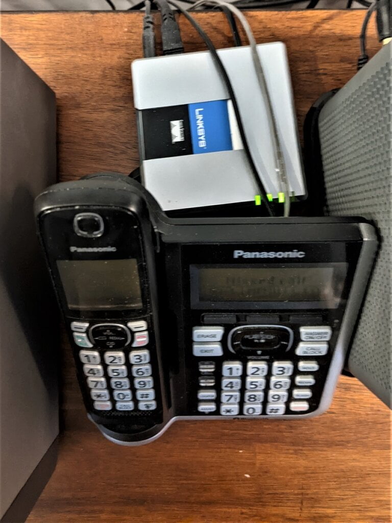 home office phone with ata adapter