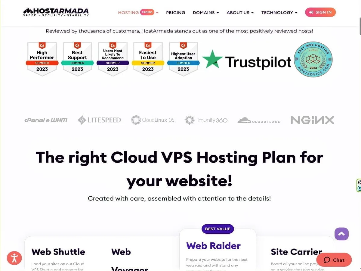 HostArmada full 3 services hostarmada full 3 services