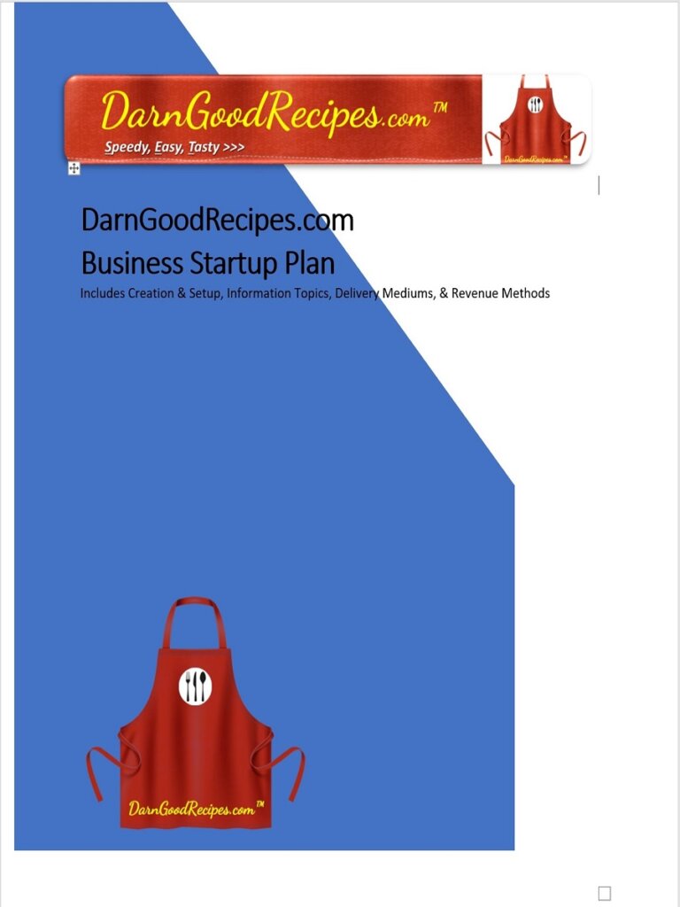 How do you start a blog business startup plan