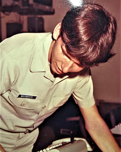 Jeff Baygents photo op for USAF command post training manual