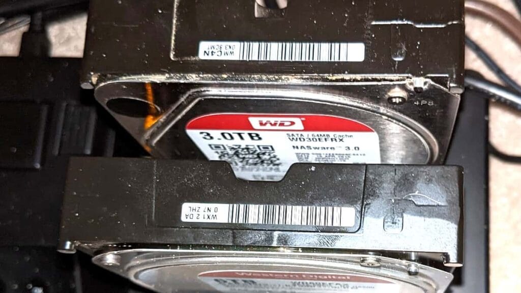 software storage on office hardware