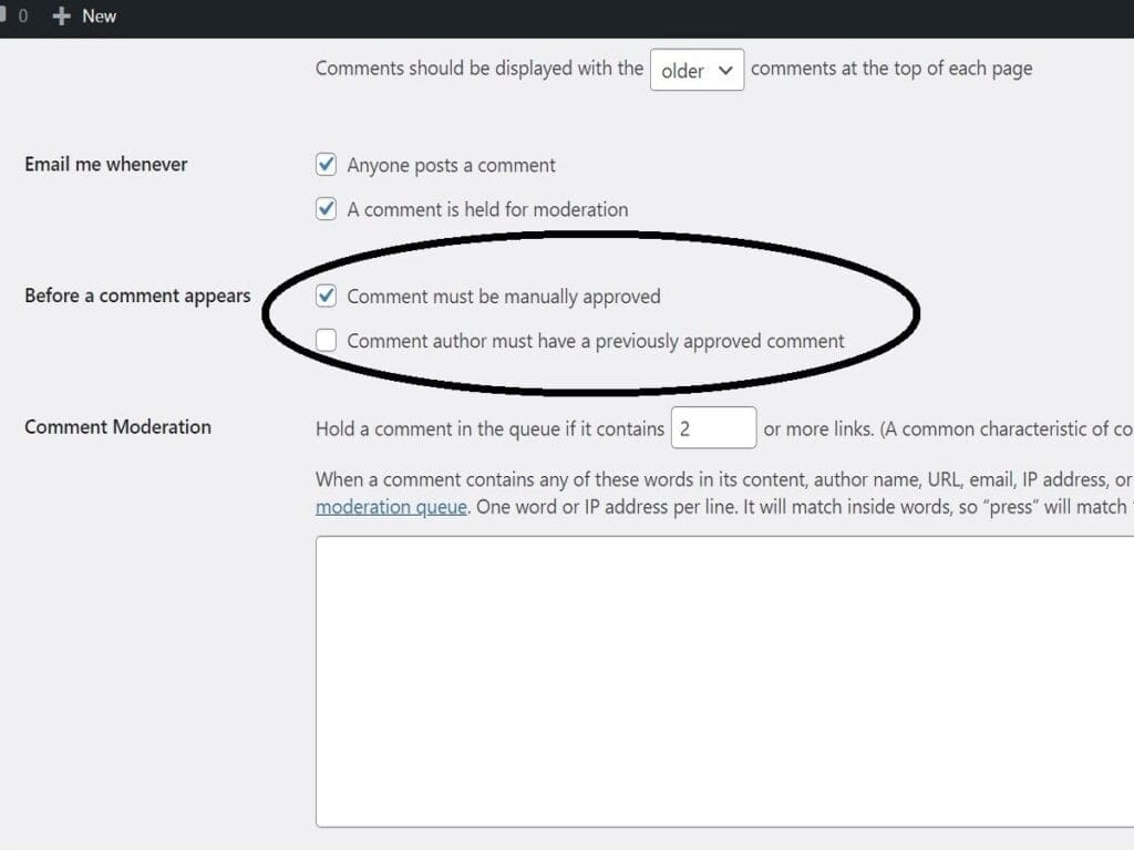 step3l settings discussion must be manually approved