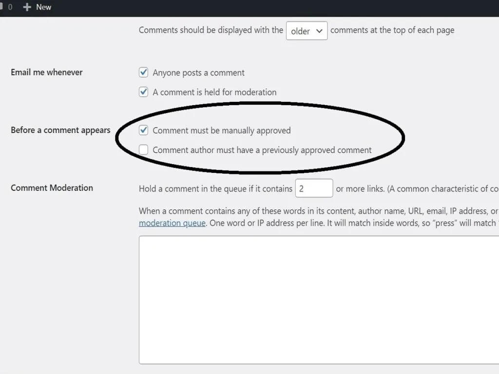 Step3l. Settings discussion must be manually approved step3l settings discussion must be manually approved