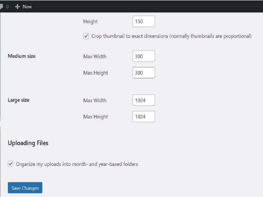 step3m settings media default