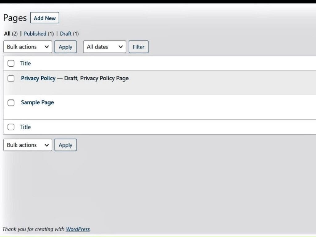 step3r pages privacy policy default draft created