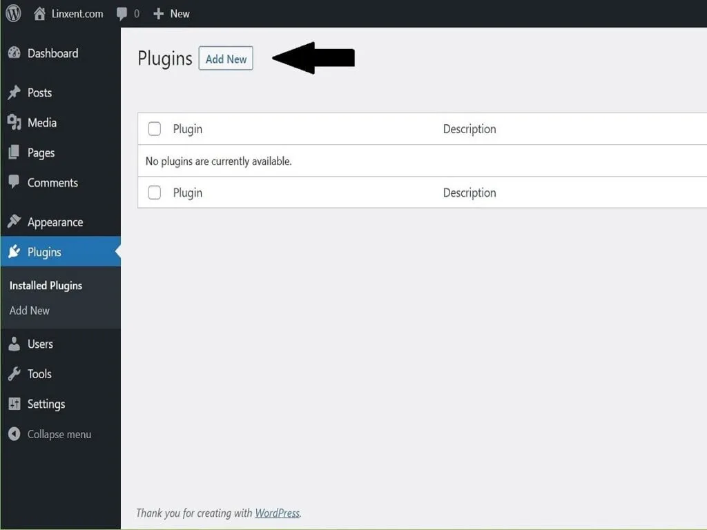 step3s plugins empty plugins screen tap add new step3s plugins empty plugins screen tap add new