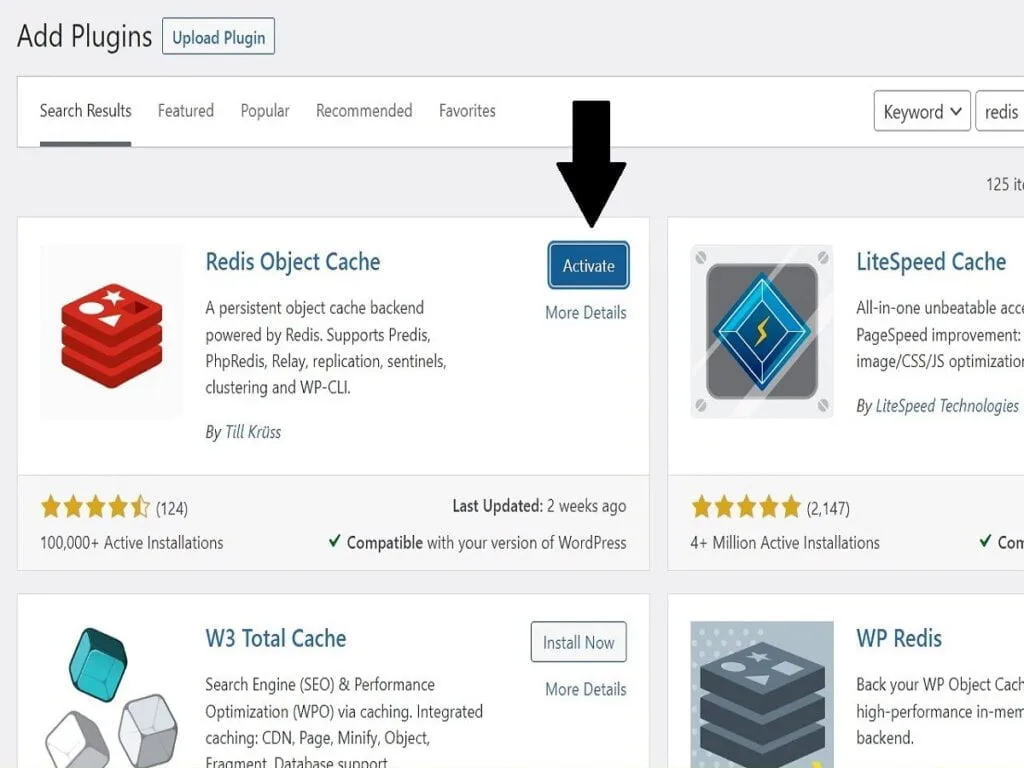 step3v plugins redis object cache installed tap activate step3v plugins redis object cache installed tap activate