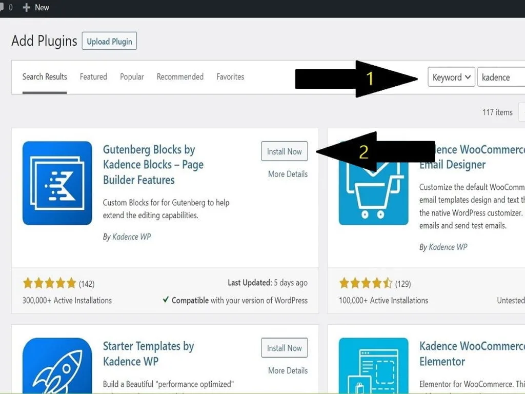 step5a plugins add new kadence starter templates by kadence wp step5a plugins add new kadence starter templates by kadence wp