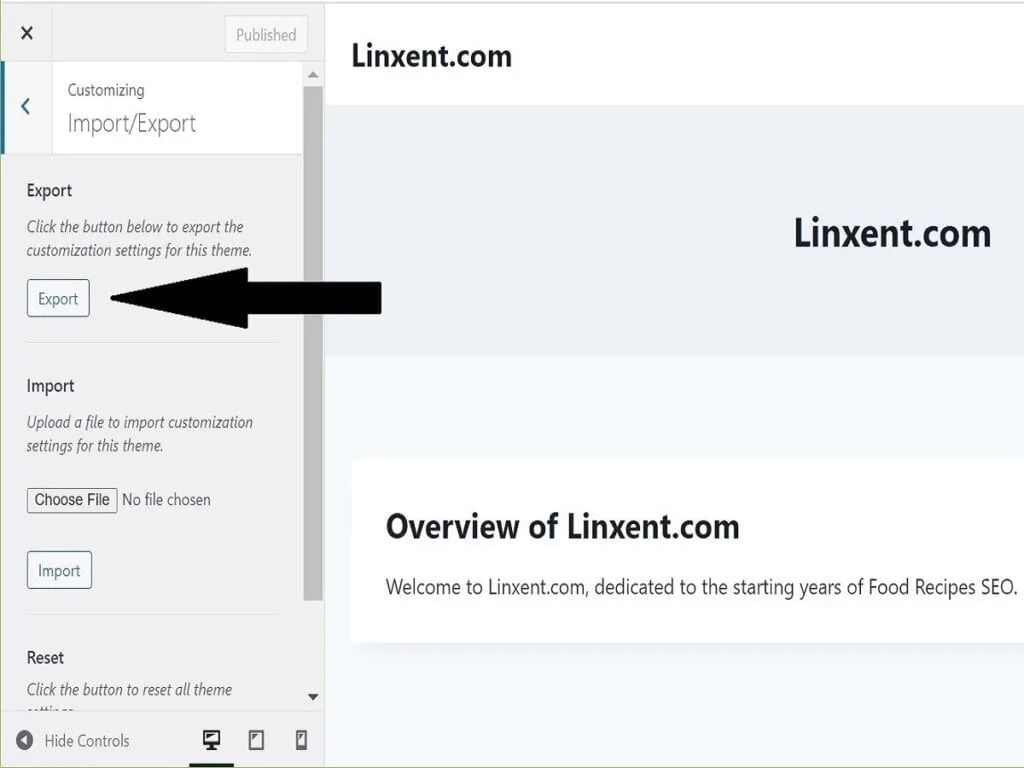 step6j themes appearance customize import export tap export step6j themes appearance customize import export tap export