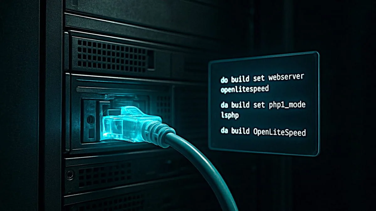 Technical diagram representing a hardened Linux VPS architecture.
